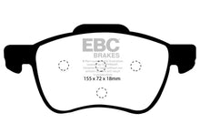 Cargar imagen en el visor de la galería, EBC 01-05 Volvo S60 2.3 Turbo T5 Greenstuff Front Brake Pads