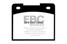 Cargar imagen en el visor de la galería, EBC 66-68 Volvo 140 1.8 Greenstuff Rear Brake Pads