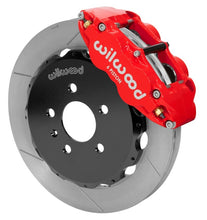 Cargar imagen en el visor de la galería, Wilwood 03-08 Audi A4 Forged Narrow Superlite 6R Front Big Brake Kit 12.88in (Red) w/ Lines