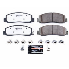 Cargar imagen en el visor de la galería, Pastillas de freno delanteras Z36 para camioneta y remolque Power Stop 08-11 Ford F-250 Super Duty con herrajes