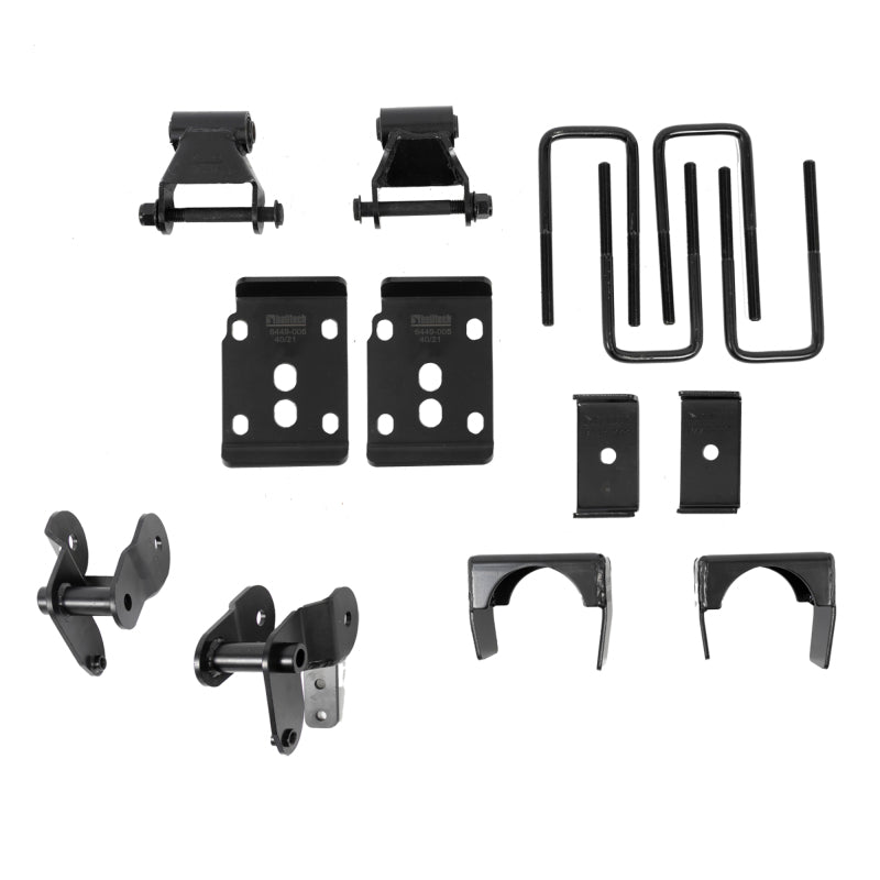 Kit de descenso Belltech 2021+ Ford F-150 4WD de 1 a 3,5 pulgadas en la parte delantera y 5,5 pulgadas en la parte trasera