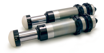 DV8 Offroad Hydraulic Bump Stop Pair — 2.0 x 2.5in Stroke for Jeep JK