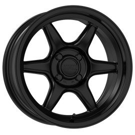 Kansei K11B Tandem 15x8in / 4X114.3 BP / 0mm Offset / 73.1mm Bore - Satin Black
