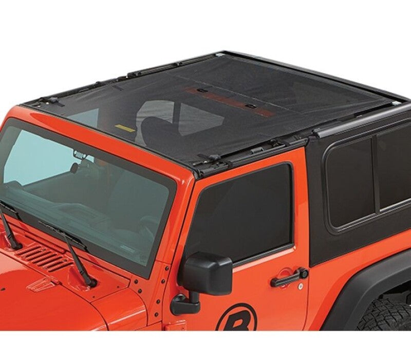 Bestop Sun Safari Bikini - Mesh — Fits 2007-2018 Wrangler JK 2-Door