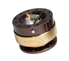 Cargar imagen en el visor de la galería, NRG Quick Release Gen 2.0 - Bronze Body / Chrome Gold Ring