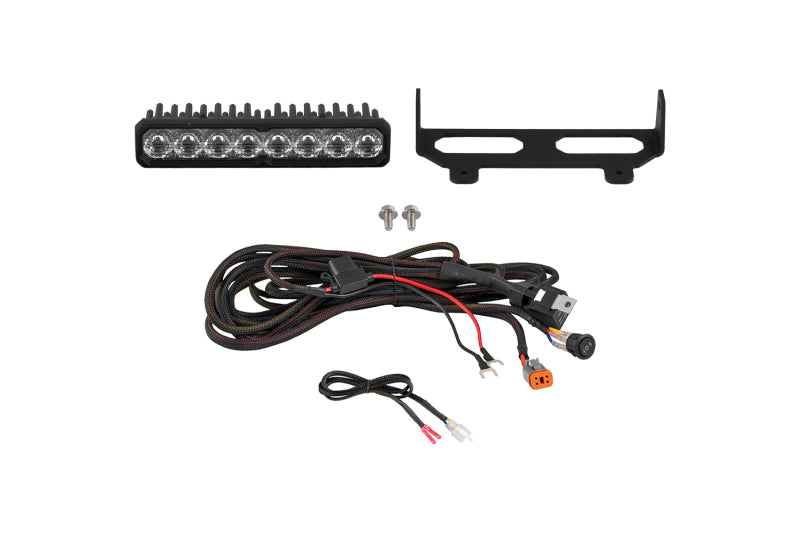 Diode Dynamics 17-26 Can Am Maverick Shock Mount Kit SS10 Pro White Driving