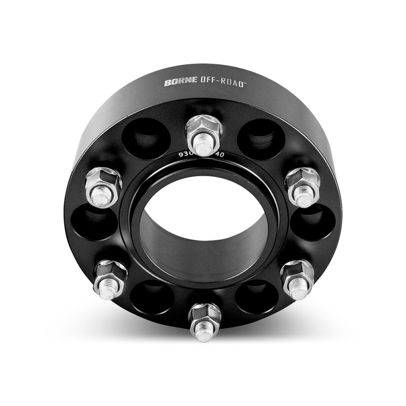 Mishimoto Borne Off-Road Wheel Spacers - 6x139.7 - 93.1 - 50mm - M12 - Black