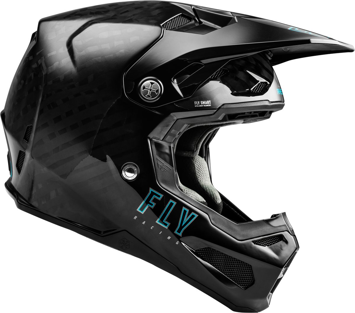 Fly Racing Formula S Carbon Helmet Black LG-S1A (73-4415L)
