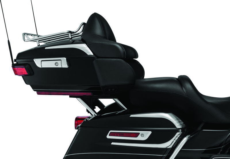 Kuryakyn Tour-Pak Relocator Black — Fits 14-Up Harley-Davidson Touring Models
