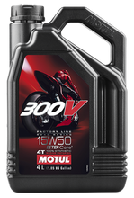 Cargar imagen en el visor de la galería, Motul 4L Factory Line Road Racing 300V 15W50