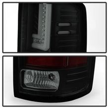 Cargar imagen en el visor de la galería, Spyder GMC Sierra 14-16 LED Tail Lights Black Smoke ALT-YD-GS14-LBLED-BSM