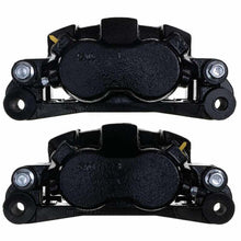 Cargar imagen en el visor de la galería, Power Stop 00-05 Ford Excursion Front Black Caliper - Pair w/Bracket