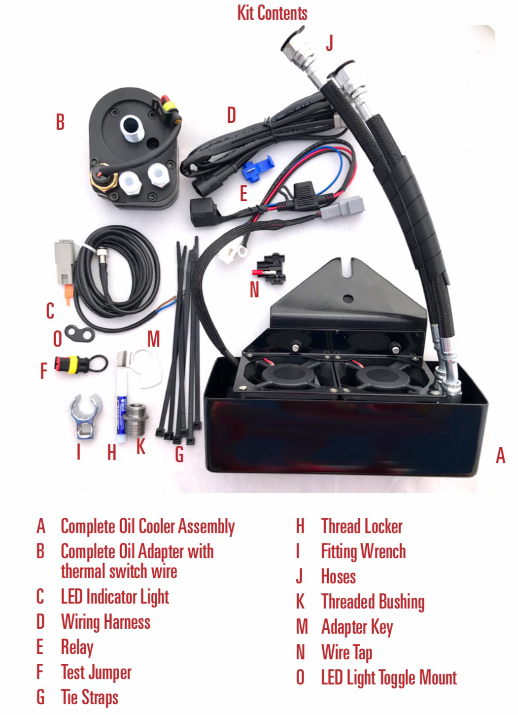 Ultracool Dyna OIL Cooler Front Mount Dyna `93-17 Gloss BLK (DY-1G)