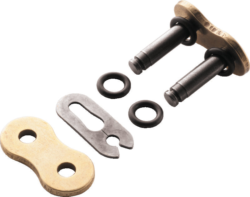BikeMaster 530 BMOR O-Ring Clip Link — Gold Motorcycle Chain Master Link