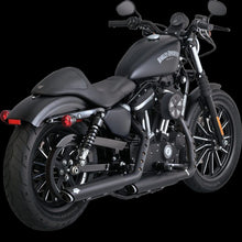 Cargar imagen en el visor de la galería, Vance &amp; Hines HD Sportster 14-22 Twin Slash 3In PCX Slip-On Exhaust