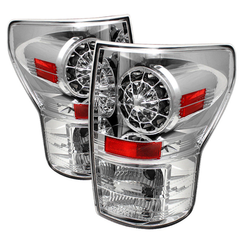 Luces traseras LED Spyder Toyota Tundra 07-13 cromadas ALT-YD-TTU07-LED-C