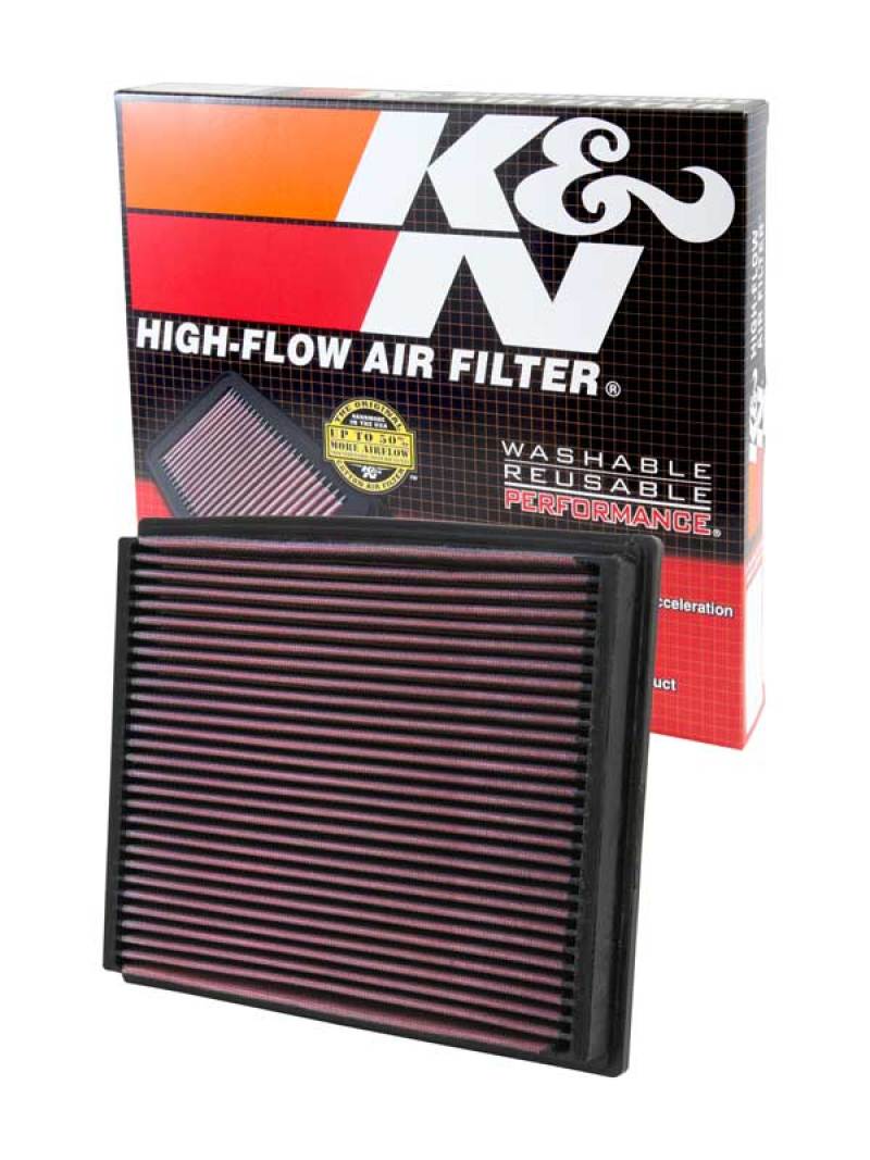 K&N High-Flow Air Filter — Fits 1996-2001 Audi A4/A6, 1996-2000 VW Passat