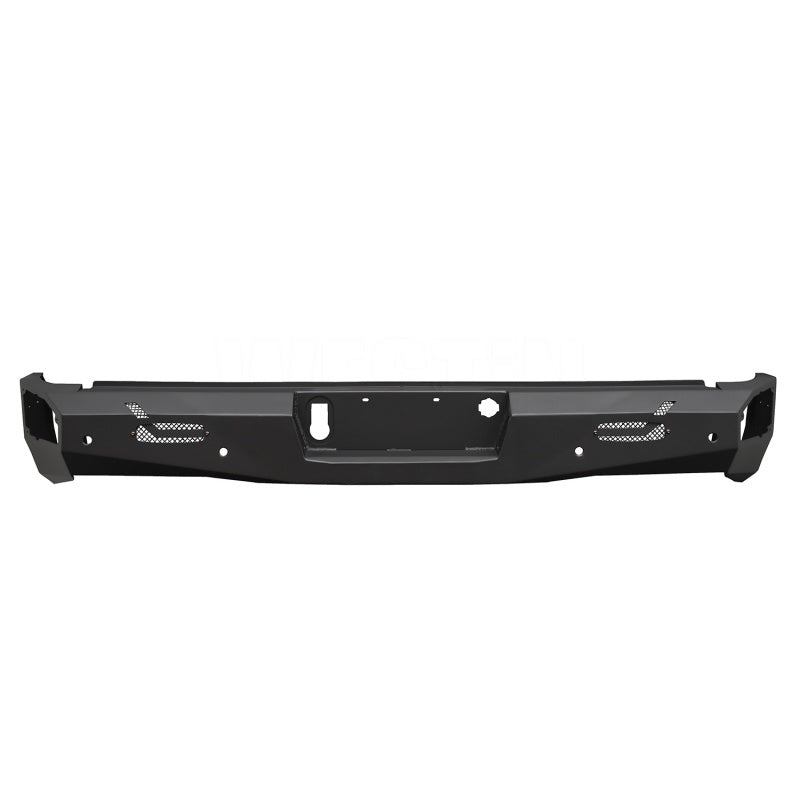 Westin Pro-Series Rear Bumper - Textured Black — Fits 2019-2024 Silverado 1500, Sierra 1500