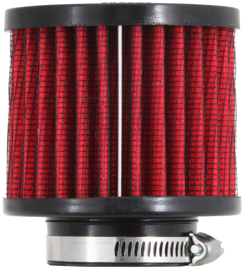 K&N 62-1450 Crankcase Vent Filter - 1.5in Flange ID x 3in OD x 2.5in H Rubber Base