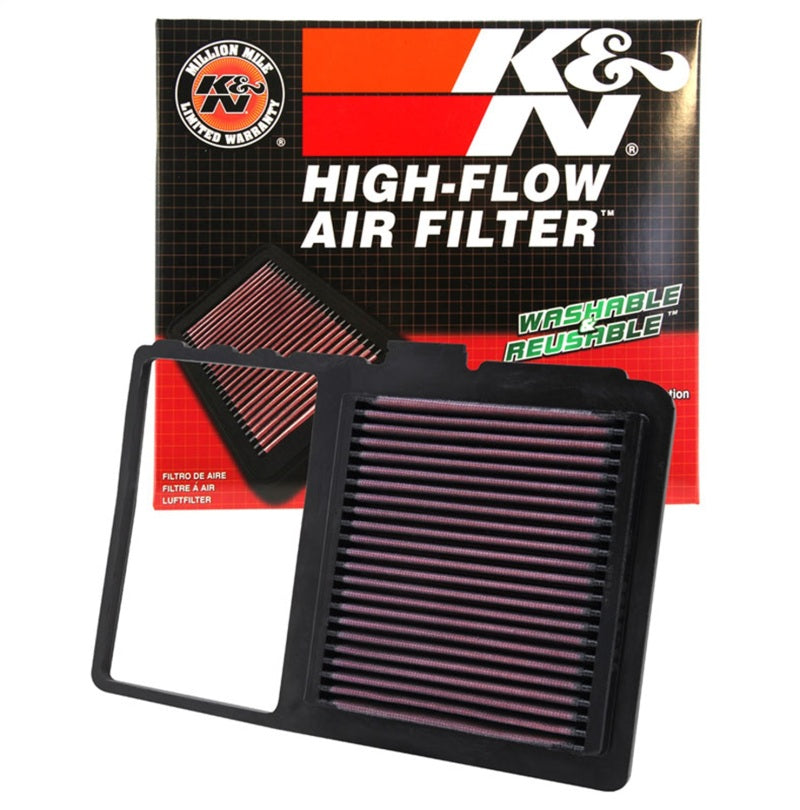 K&N Drop-In Air Filter — Fits 2004-2009 Toyota Prius 1.5L