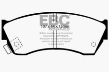 Cargar imagen en el visor de la galería, EBC 97-01 Chevrolet Metro 1.3 Greenstuff Front Brake Pads