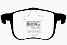 Cargar imagen en el visor de la galería, EBC 06-11 Saab 9-3 2.0 Turbo (Aero) Redstuff Front Brake Pads