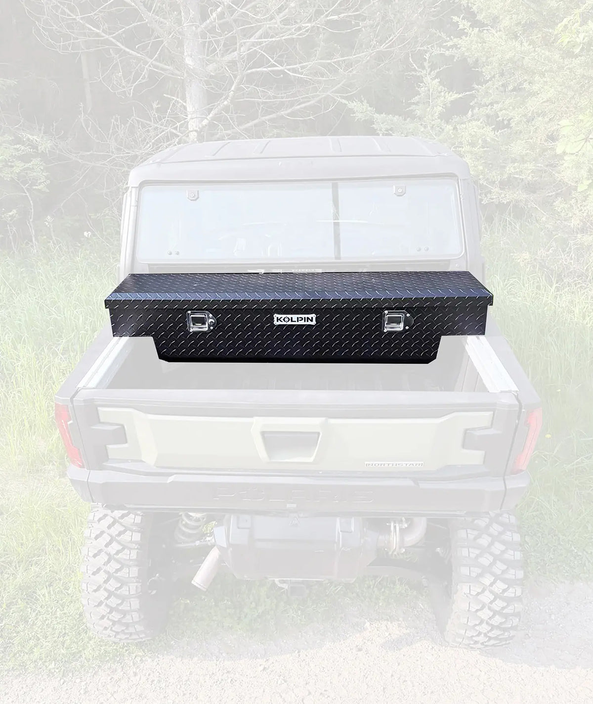Kolpin MID Size UTV Aluminum BED BOX 11"H X 12"W X 54.6"L (53472)