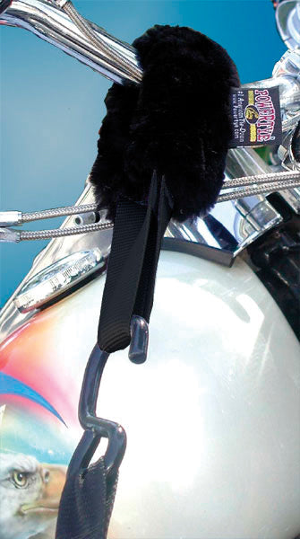 Powertye TIE-Down Assist w/Sheepskin Cover 1.5" Black 2/PK (41192)