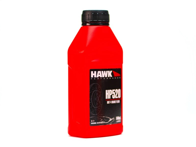 Hawk Performance Street DOT 4 Brake Fluid — 500ml High-Temp Formula