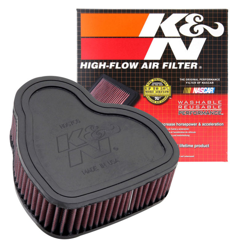 Filtro de aire de repuesto K&amp;N 03-05 Honda VTX1300C/S/R 1284 / 06-09 VTX1300C/R/S/T 1300