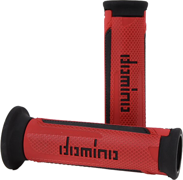 Domino Racing A350 Turismo Grips RED/Black Pair (A35041C4042C7-0)