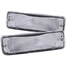 Cargar imagen en el visor de la galería, ANZO 1989-1995 Toyota Pickup Euro Parking Lights Chrome w/ Amber Reflector