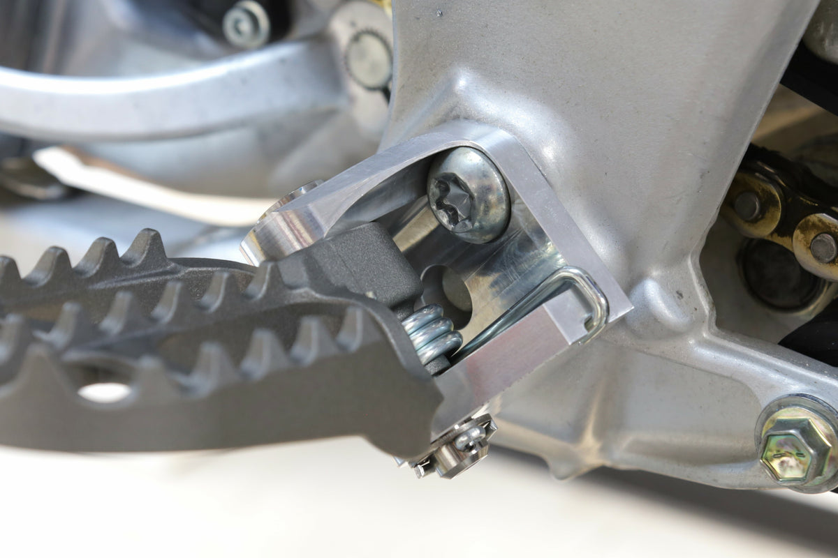 Works YZF250/450 Footpeg Mounts (20-515)