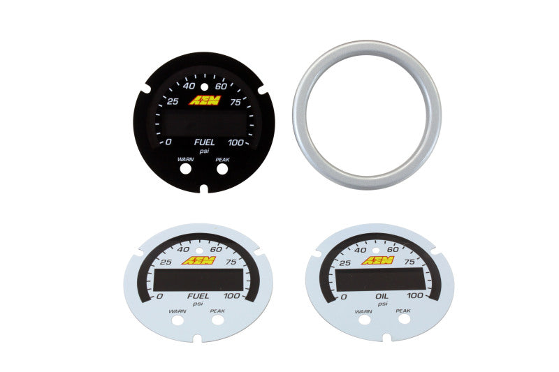 AEM X-Series Pressure Gauge Accessory Kit