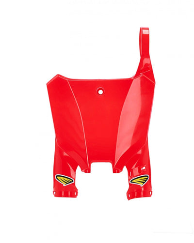 Cycra Stadium Number Plate Red — Fits 2021-2024 Honda CRF250R/450R