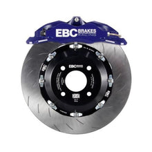 Cargar imagen en el visor de la galería, EBC Racing 15-17 Ford Fiesta (Mk7) Blue Apollo-4 Calipers 300mm Rotors Front Big Brake Kit