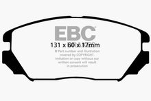 Cargar imagen en el visor de la galería, EBC 08-09 Hyundai Azera 3.3 Greenstuff Front Brake Pads