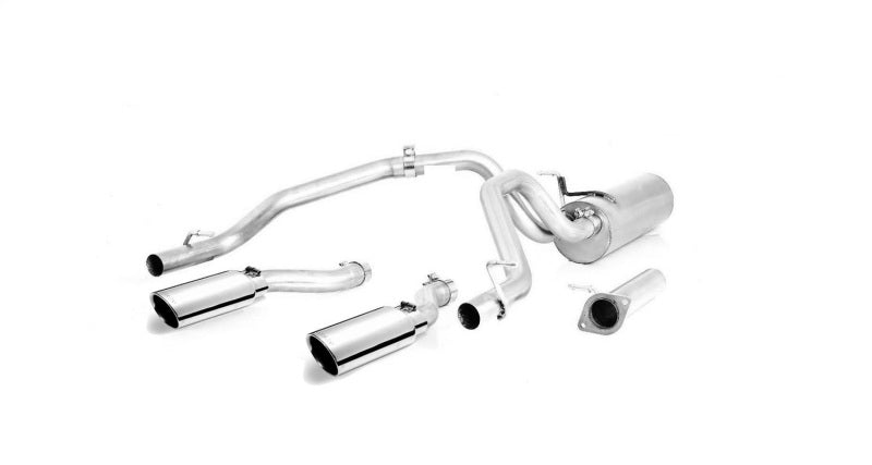 Gibson 25+ Dodge Ram 3.0L Crew Cab Std Bed Cat-Back Dual Sport Exhaust - Polished SS Tips