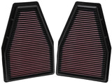 K&N Replacement Air Filter 12-13 Porsche 911 3.4L / 12 911 3.8L / 13 911 3.6L / 13 911 Carrera 3.8L