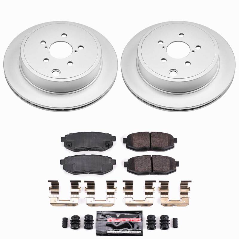 Power Stop 13-16 Scion FR-S Rear Z23 Coated Brake Kit