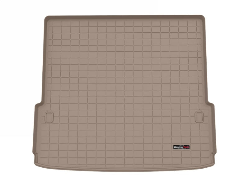 WeatherTech 25-26 Infiniti QX80 Behind 3rd Row Cargo Liner w/Bumper Protector - Tan