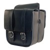 Willie & Max Universal Standard Straight Saddlebags (11 in L x 12 in W x 3.5 in H) - Black (58301-00)