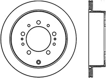 Cargar imagen en el visor de la galería, StopTech Sport Slot 08-13 Lexus LX450/470/570 / 07-12 Toyota Tundra Slotted Left Rear CRYO Rotor