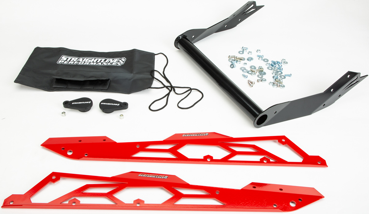 Straightline Hide 'N' GO Rear Bumper S-D 146" RED (183-234-RED)