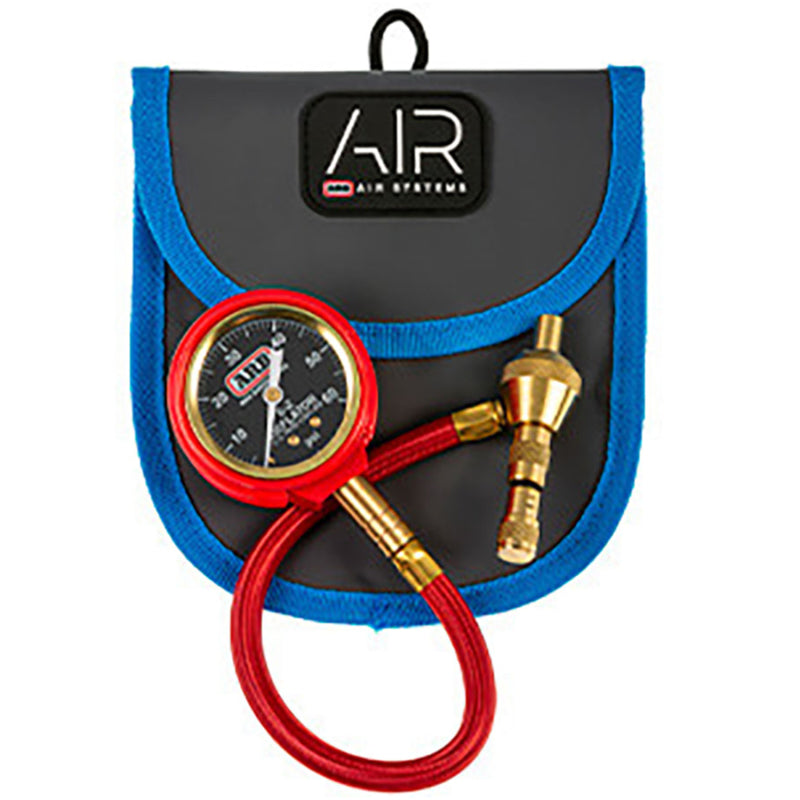 ARB E-Z Deflator Kit Brass/Stainless Gauge — Universal Tire Pressure Tool