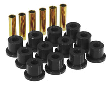 Cargar imagen en el visor de la galería, Prothane 67-87 GM Rear Spring &amp; Shackle Bushings (w/ 1.5in Bushings) - Black