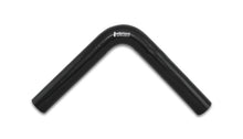 Cargar imagen en el visor de la galería, Vibrant 4 Ply Reinforced Silicone Elbow Connector - 1.25in ID x 8in Leg 90 Deg Elbow (BLACK)