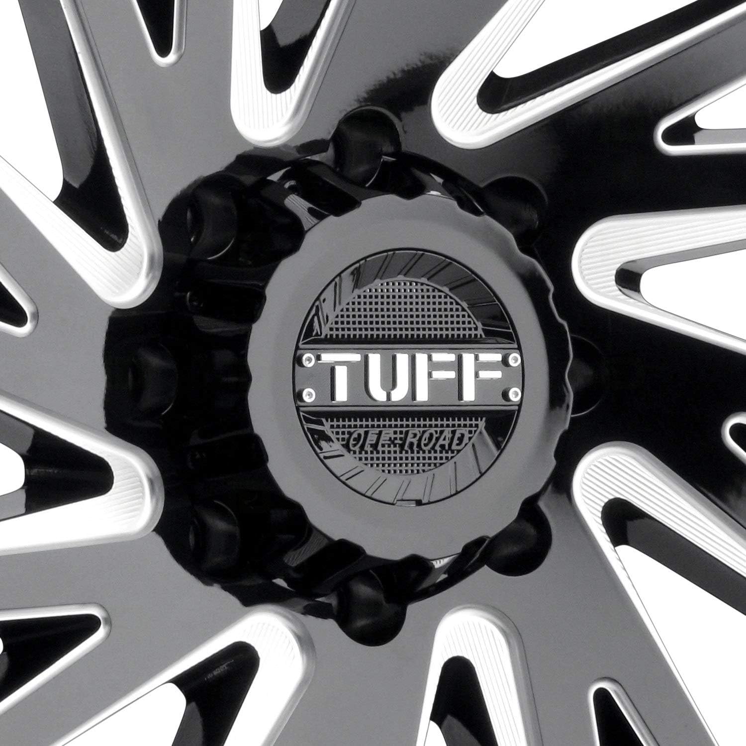 Tuff Wheels TUT2A 22X12 8X170 G-BLK MILL -45MM