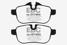 Cargar imagen en el visor de la galería, EBC 09+ BMW Z4 3.0 (E89) Greenstuff Rear Brake Pads