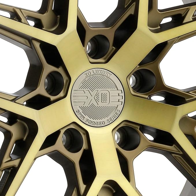XO Wheels XOCAR 21X9.5 5X120 BRNZ BRSH 25MM